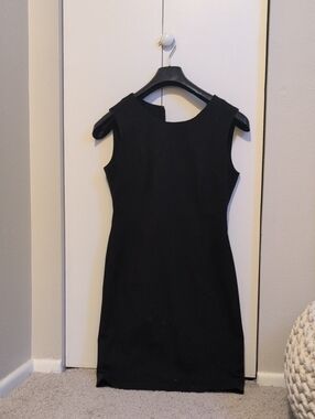 Calvin Klein Black Sleeveless Mini Dress